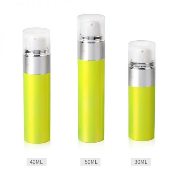 Plastic Cosmetic Airless Lotion Bottle-LZNBLW1012 - Image 1