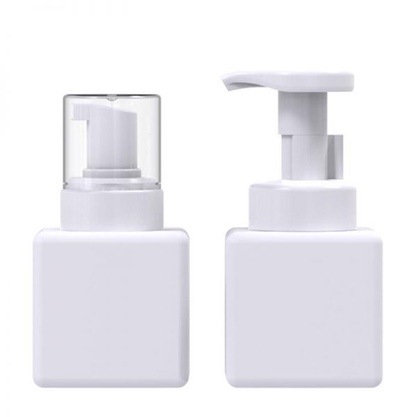 10 (3) HDPE White Plastic Foaming Soap Bottle Custom Color and LOGO-LZFSQS1006 - Image 1