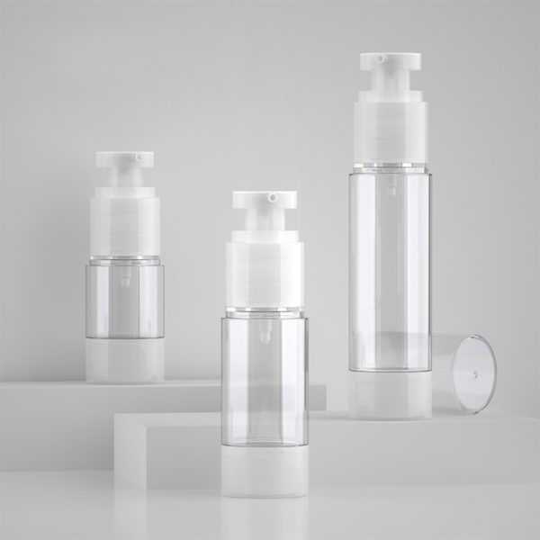10 (5) Airless Plastic PP Pump Lotion Bottle-LZNBLW1002 - Image 1
