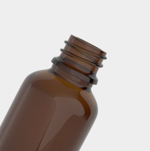 Glass Amber Spray Perfume Bottle-LZXZSL1002 - Image 1