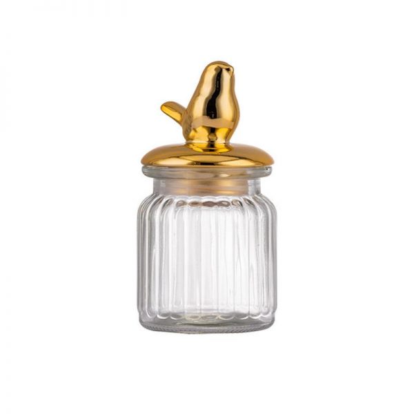 Animal Decoration Glass Storage Jar-LZXZHF1009 - Image 1