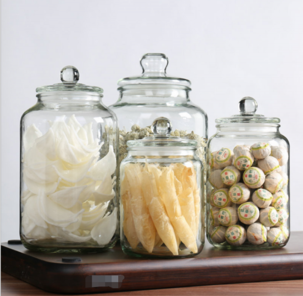 High-capacity Glass Storage Multifunction Food Jar With Glass Lid-LZXZHF1006 - Image 1
