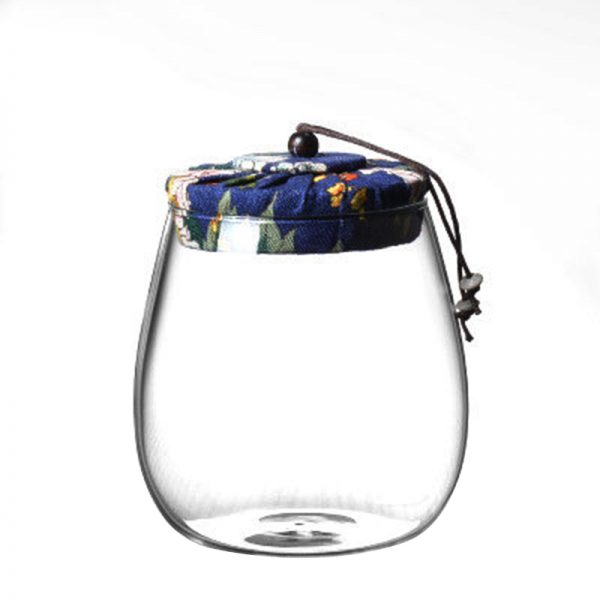 Kitchen Tea Herb Glass Storage Jar-LZXZHF1012 - Image 1