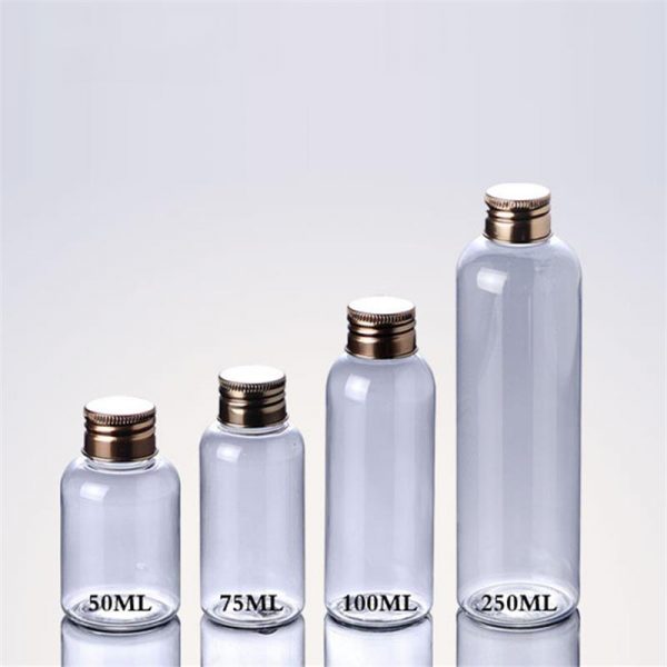 Clear Cosmetic PET Plastic Bottle for Hair Oil-LZGZXM1005 - Image 1