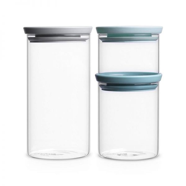 HTB1nzT_a4n1gK0jSZKPq6xvUXXaN High Borosilicate Glass Storage Jar with PP Lid-LZXZHF1008 - Image 1