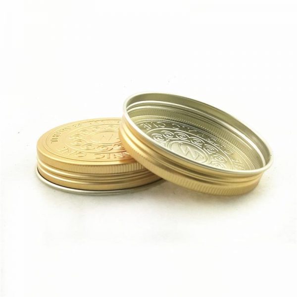 Customized Gold Printing Aluminum Cap - Image 1