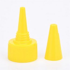 Plastic Yellow Twist Off Top Cap Bottle Caps