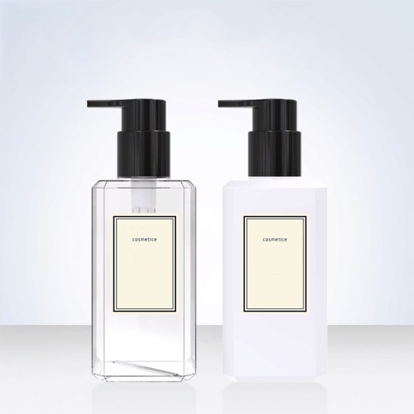 10 (6) Square Shampoo Bottle Shower Gel Bottle-LZFSQS2005 - Image 1