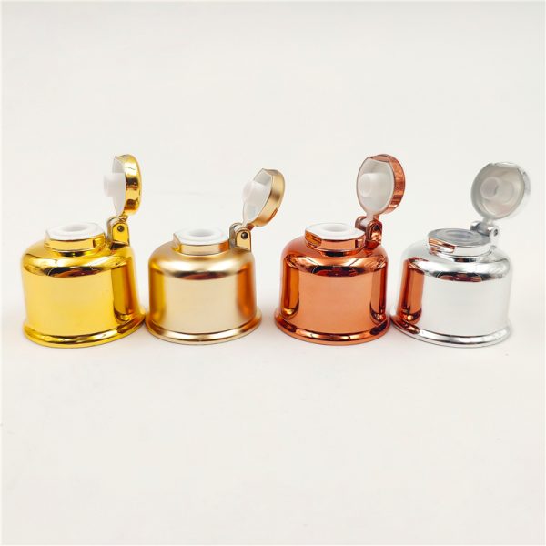 10 (6) UV Coating Plastic Flip Top Cap - Image 1