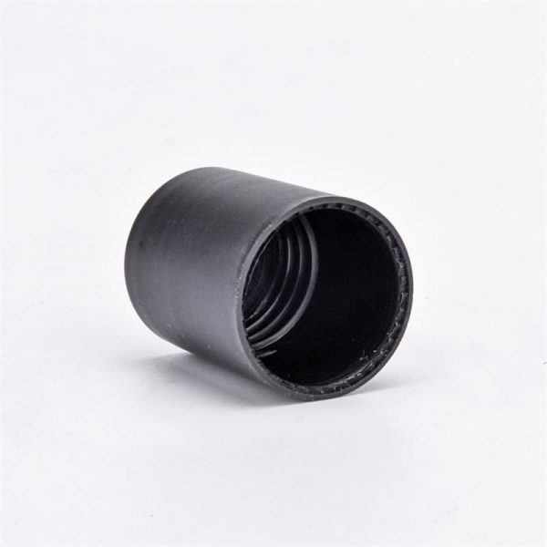 10 (6) Black Plastic Food Screw Lid - Image 1