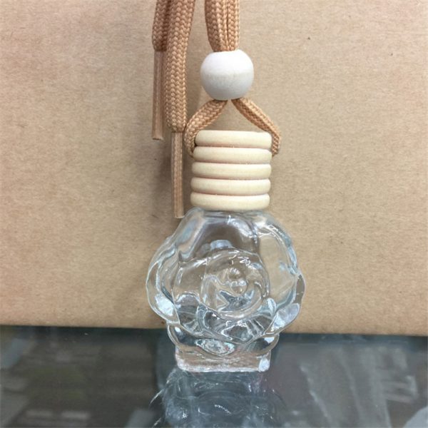 主图_1 Rose pattern car perfume bottle - Image 1