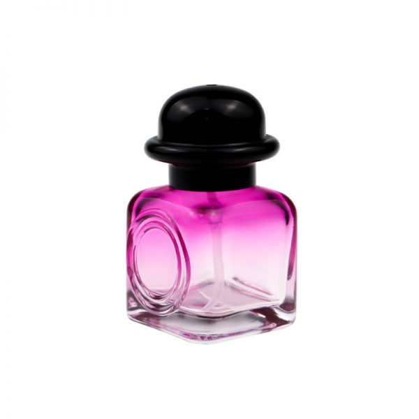 主图_1 Pink glass perfume bottle 50ml 30ml - Image 1