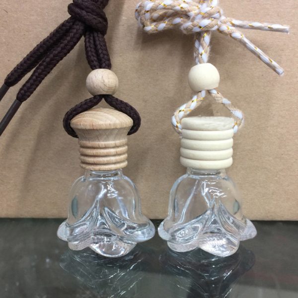 主图_2 Rose shape car perfume bottle - Image 1