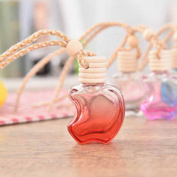 主图_2 Color apple shape car perfume bottle - Image 1