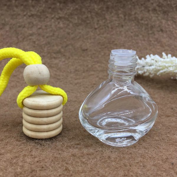 Flat type car hanging perfume bottle - Image 1