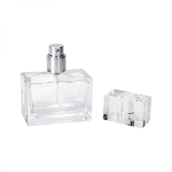 Transparent square spray bottle - Image 2