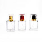 Transparent square spray bottle