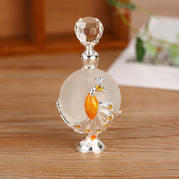 Featured creative peacock perfume bottle - Image 1