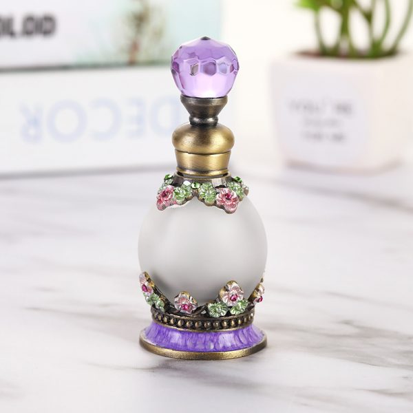 详情图_11 Dubai style small floral glass perfume bottle - Image 1