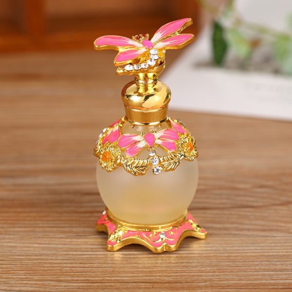 详情图_13 Metal dragonfly round spherical perfume bottle - Image 1